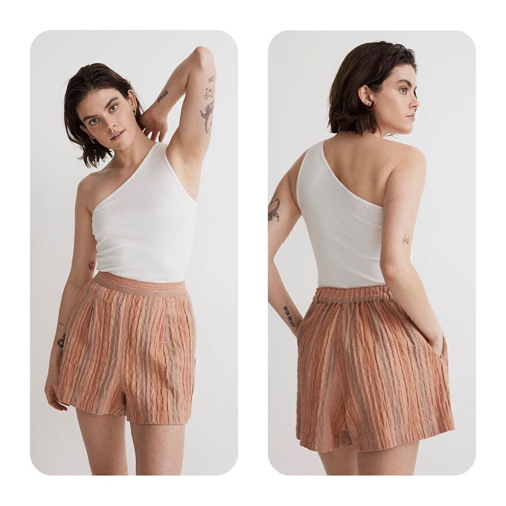 NWT Madewell Clean Pull On Shorts. XS